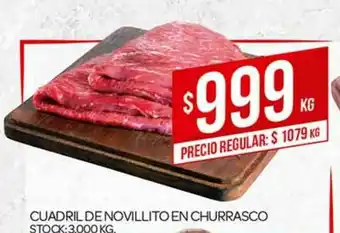 Supermercados DIA Caudril De Novillito En Churrasco oferta