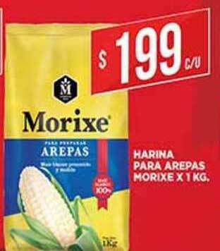 Supermercados DIA Harina Para Arepas Morixe x 1 kg oferta