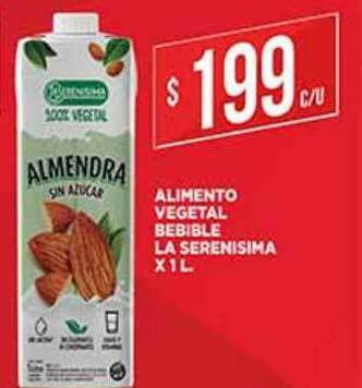 Supermercados DIA Alimento Vegetal Bebible La Serenisima x 1 l oferta