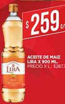 Supermercados DIA Aceite De Maiz Lira x 900 ml oferta