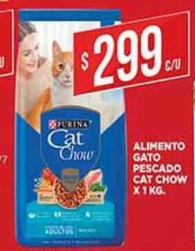 Supermercados DIA Alimento Gato Pescado Cat Chow x 1 kg oferta