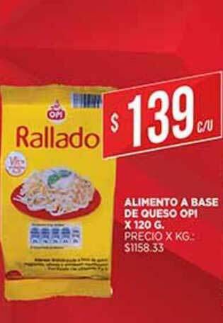 Supermercados DIA Alimento A Base De Queso Opi x 120 g oferta