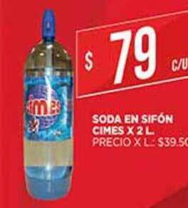 Supermercados DIA Soda En Sifón Cimes x 2 L oferta