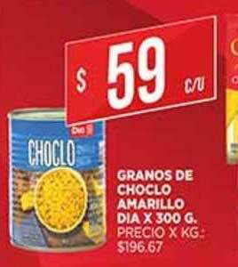 Supermercados DIA Granos De Choclo Amarillo Dia x 300 g oferta