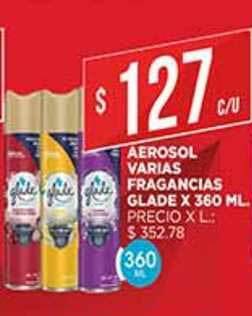 Supermercados DIA Aerosol Varias Fragancias Glade x 360 ml oferta