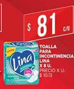 Supermercados DIA Toalla Para Incontinencia Lina x 8 u oferta