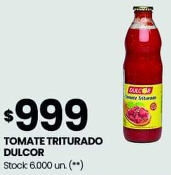 Changomas TOMATE TRITURADO DULCOR oferta