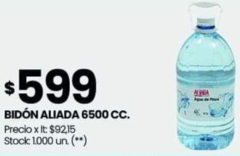 Changomas BIDÓN ALIADA 6500 CC. oferta