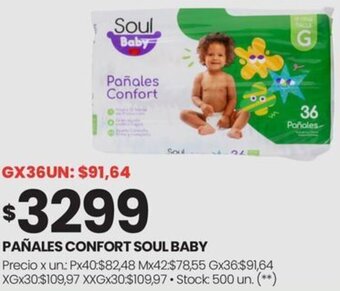 Changomas PAÑALES CONFORT SOUL BABY oferta