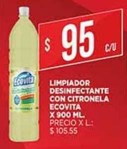 Supermercados DIA Limpiador Desinfectante Con Citronela Ecovita x 900ml oferta