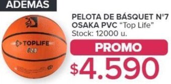 Carrefour PELOTA DE BASQUET N°7 OSAKA PVC oferta