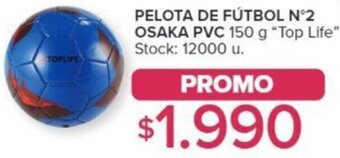 Carrefour PELOTA DE FÚTBOL N°2 OSAKA PVC 150 g oferta