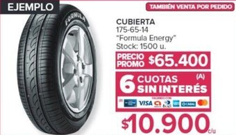 Carrefour CUBIERTA 175-65-14 oferta