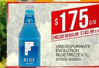 Supermercados DIA Vino Espumante Evolution Blue Frizze x 1l oferta