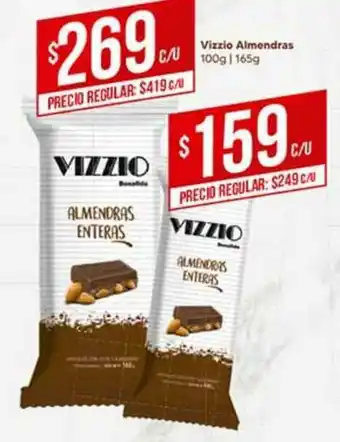 Supermercados DIA Vizzio Almendras 100g oferta
