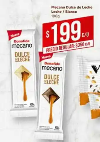 Supermercados DIA Mecano Dulce De Leche Leche Blanco 100g oferta