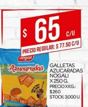 Supermercados DIA Galletas Azucaradas Nogali x 250g oferta