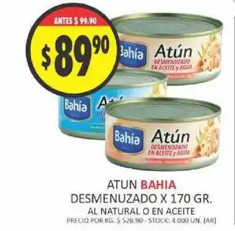 Supermercados Becerra Bahia Atun Desmenuzado x 170gr oferta