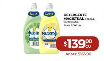 Super MAMI Detergente Magistral x 500ml oferta