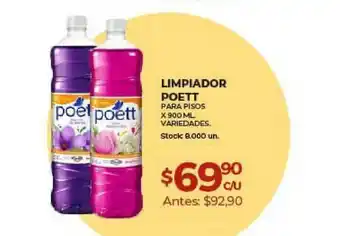 Super MAMI Poett Limpiador x 900ml oferta