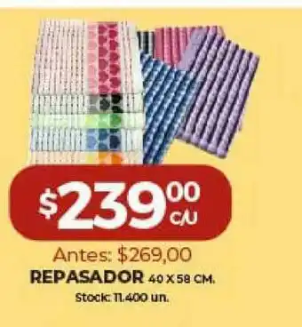Super MAMI Repasador 40 x 58cm oferta
