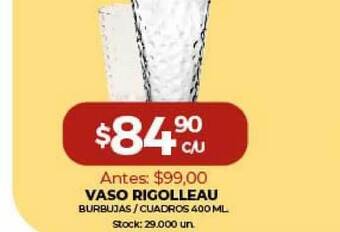Super MAMI Vaso Rigolleau oferta