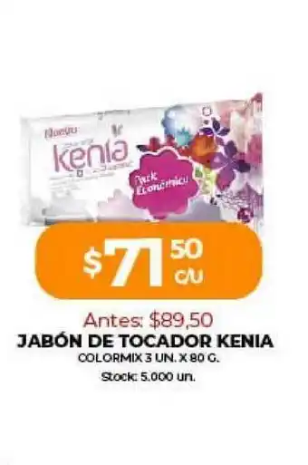 Super MAMI Kenia Jabón De Tocador x 80g oferta
