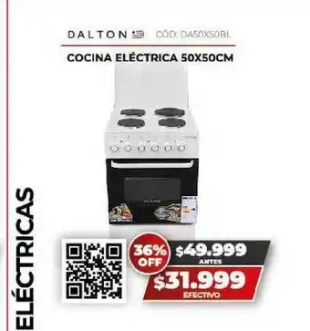 Novogar Dalton Cocina Eléctrica 50x50cm oferta