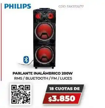 Novogar Philips Parlante Inalámbrico 200w oferta