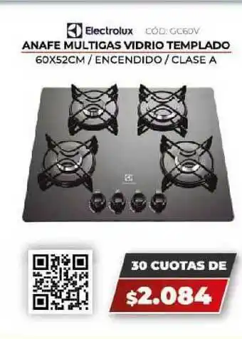 Novogar Eletrolux Anafe Multigas Vidiro Templado oferta