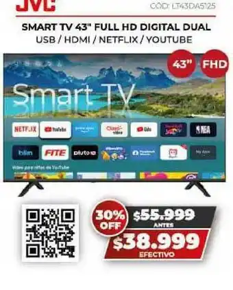 Novogar Jvc Smart Tv 43 oferta