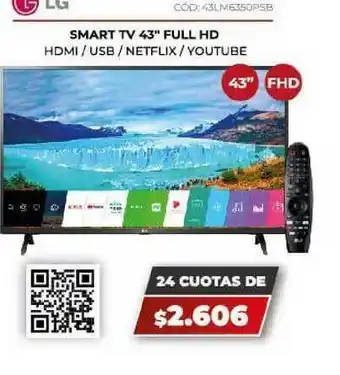 Novogar Lg Smart Tv 43 oferta