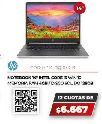 Novogar Hp Notebook 14 oferta