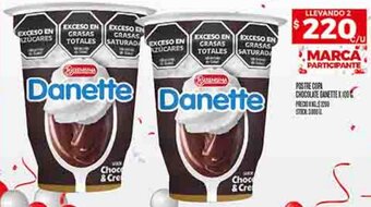 Supermercados DIA POSTRE COPA CHOCOLATE DANETTE X 100G oferta