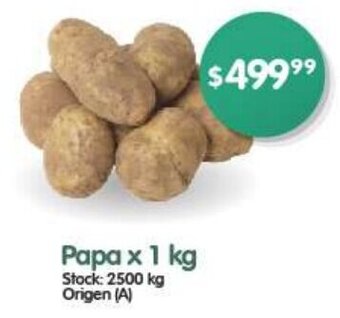 Supermercados Buenos Días Papa x 1 kg oferta