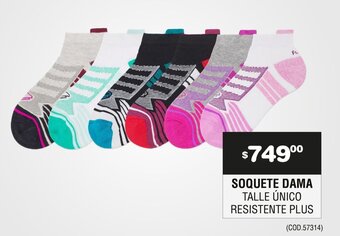 Atomo Conviene SOQUETE DAMA TALLE ÚNICO RESISTENTE PLUS oferta
