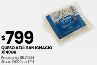 Changomas QUESO AZUL SAN IGNACIO X140GR oferta