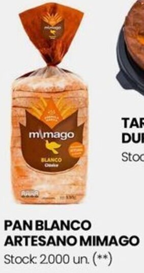 Changomas PAN BLANCO ARTESANO MIMAGO oferta