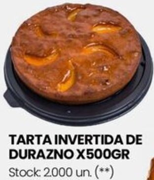 Changomas TARTA INVERTIDA DE DURAZNO X 500GR oferta
