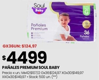 Changomas PAÑALES PREMIUM SOUL BABY oferta