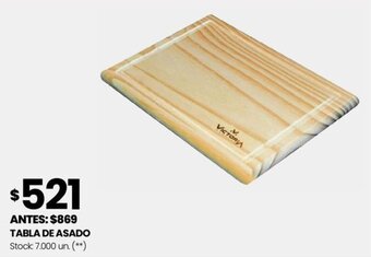 Changomas TABLA DE ASADO oferta