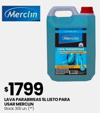 Changomas LAVA PARABRISAS 5L LISTO PARA USAR MERCLIN oferta
