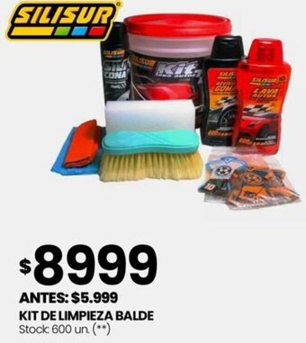 Changomas SILISUR KIT DE LIMPIEZA BALDE oferta