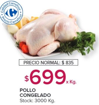 Carrefour POLLO CONGELADO oferta