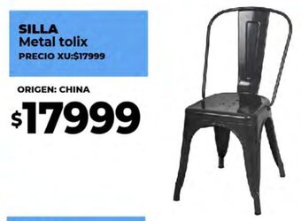 Supermayorista Vital SILLA Metal tolix oferta