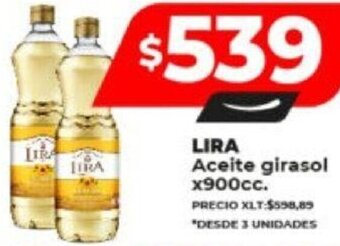 Supermayorista Vital LIRA Aceite girasol x 900cc. oferta