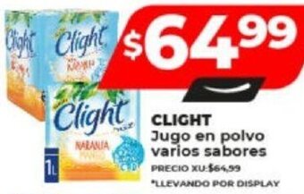 Supermayorista Vital CLICHT Jugo en polvo varios sabores oferta