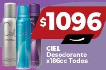 Supermayorista Vital CIEL Desodorante x186cc oferta