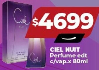 Supermayorista Vital CIEL NUIT Perfume edt c/vap.x 80ml oferta