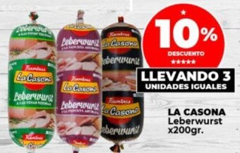 Supermayorista Vital LA CASONA Leberwurst x200gr. oferta
